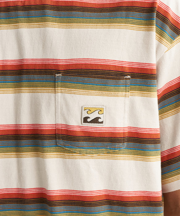 BILLABONG メンズ BAXTER CREW Tシャツ 【2026年夏モデル】 OAT1 / L
