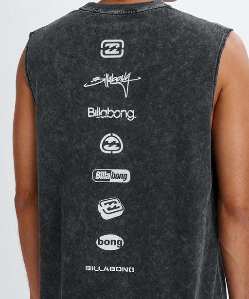 BILLABONG メンズ Y2K REISSU タンクトップ 【2026年夏モデル】 BLK / XL