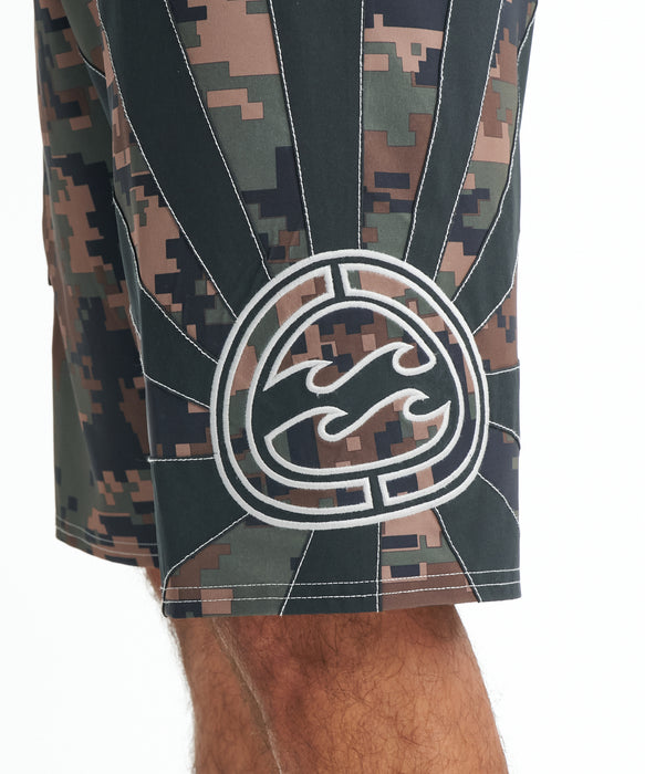 BILLABONG メンズ 【A.IRONS】AI RISING SUN PRO ボードショーツ