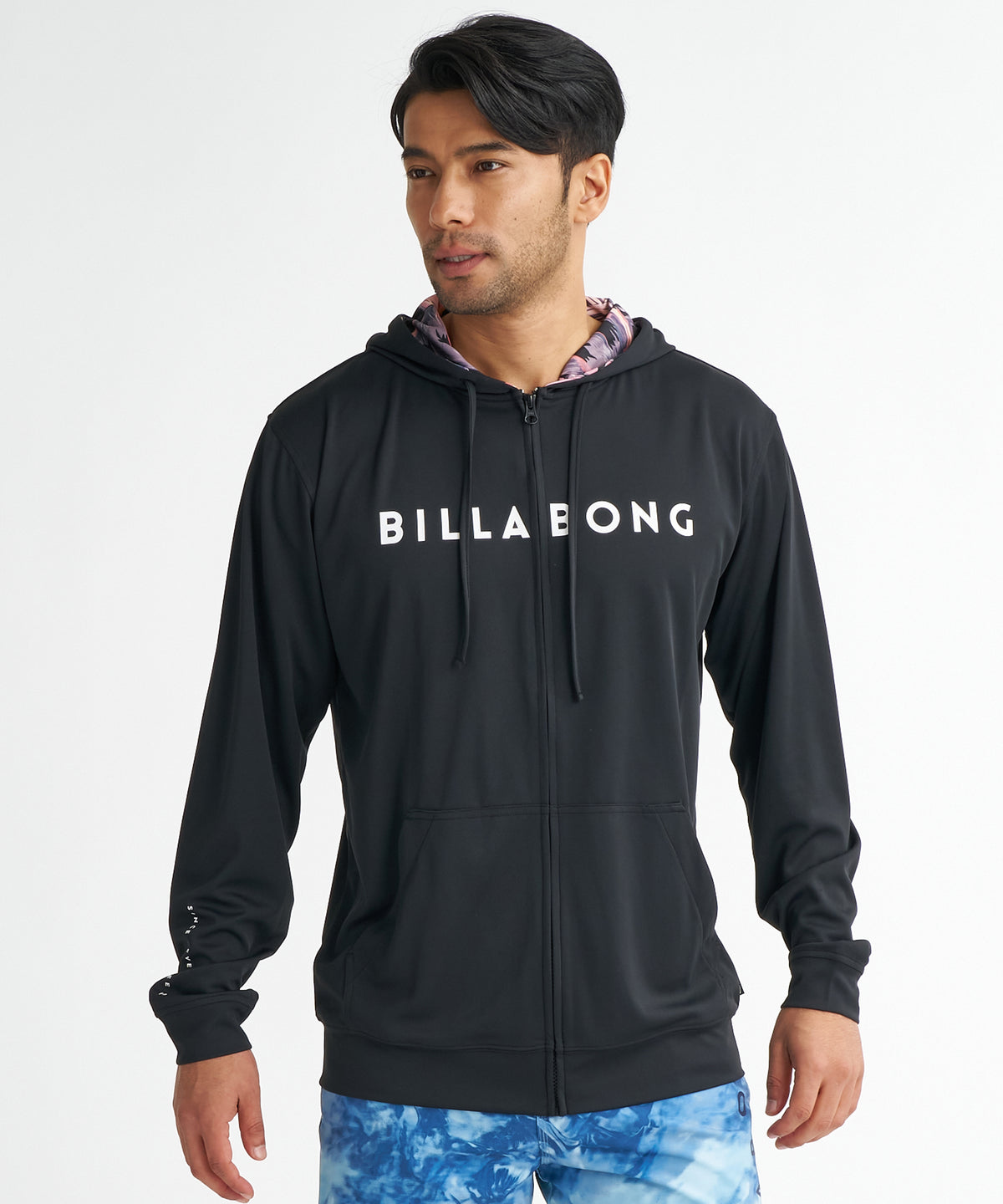 BILLABONG メンズ RASH ZIP HOOD ジップラッシュガード 【2026年夏モデル】