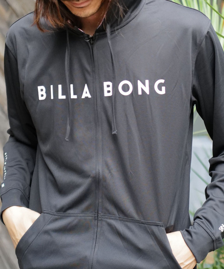 BILLABONG メンズ RASH ZIP HOOD ジップラッシュガード 【2026年夏モデル】