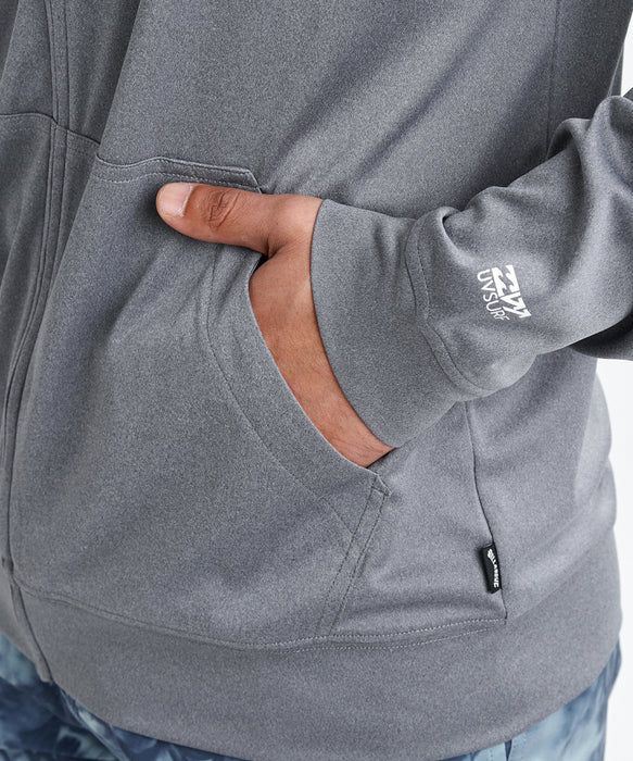 BILLABONG メンズ RASH ZIP HOOD ジップラッシュガード 【2026年夏モデル】 CGR / L