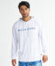 BILLABONG メンズ RASH ZIP HOOD ジップラッシュガード 【2026年夏モデル】 WHT / XL