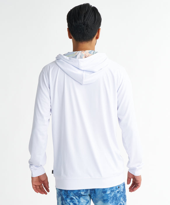 BILLABONG メンズ RASH ZIP HOOD ジップラッシュガード 【2026年夏モデル】