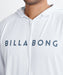 BILLABONG メンズ RASH ZIP HOOD ジップラッシュガード 【2026年夏モデル】 WHT / XL