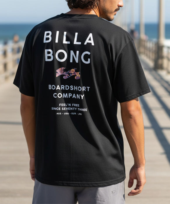 BILLABONG メンズ AIR DRY MESH TEE ラッシュガード 【2026年夏モデル】