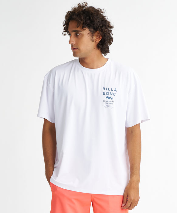 BILLABONG メンズ AIR DRY MESH TEE ラッシュガード 【2026年夏モデル】 OFW / XL