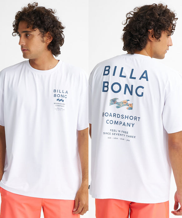 BILLABONG メンズ AIR DRY MESH TEE ラッシュガード 【2026年夏モデル】