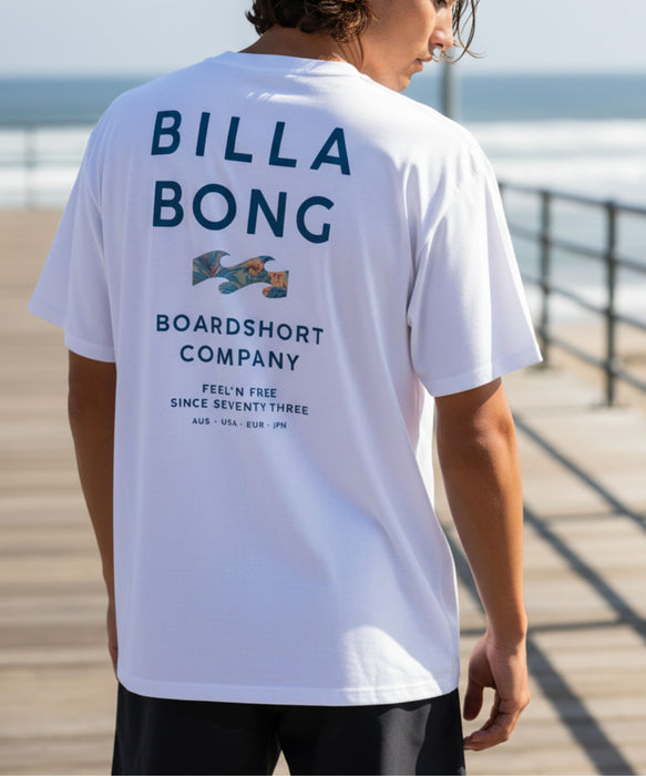 BILLABONG メンズ AIR DRY MESH TEE ラッシュガード 【2026年夏モデル】