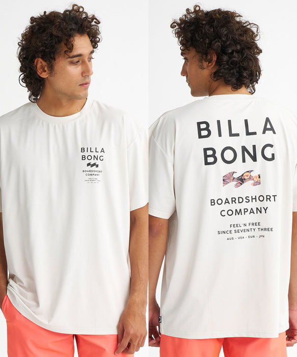 BILLABONG メンズ AIR DRY MESH TEE ラッシュガード 【2026年夏モデル】