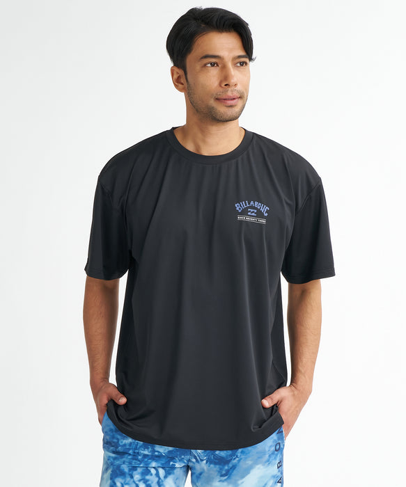 BILLABONG メンズ AIR DRY MESH TEE ラッシュガード 【2026年夏モデル】 BLK / XL