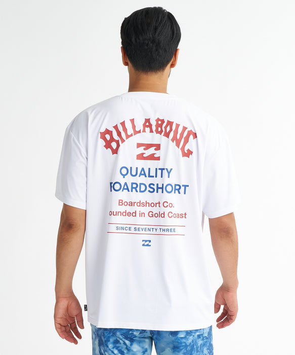 BILLABONG メンズ AIR DRY MESH TEE ラッシュガード 【2026年夏モデル】 OFW / XL