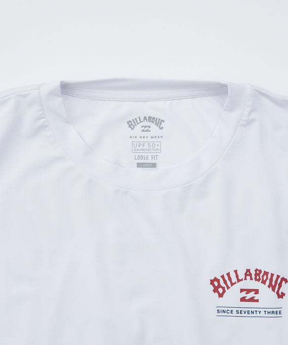BILLABONG メンズ AIR DRY MESH TEE ラッシュガード 【2026年夏モデル】 OFW / XL