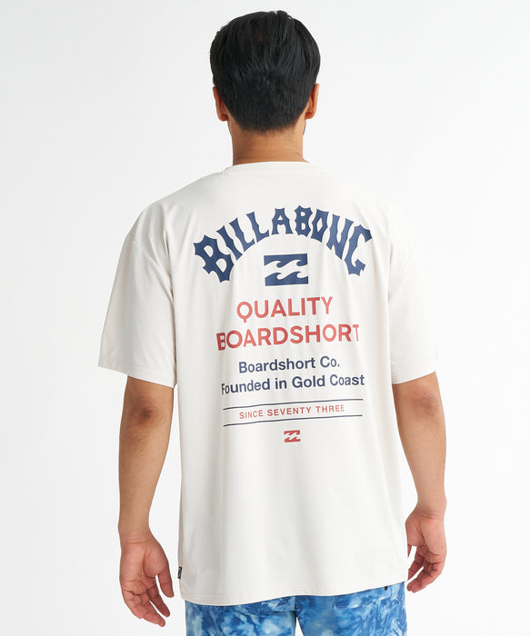 BILLABONG メンズ AIR DRY MESH TEE ラッシュガード 【2026年夏モデル】 WGY / XL