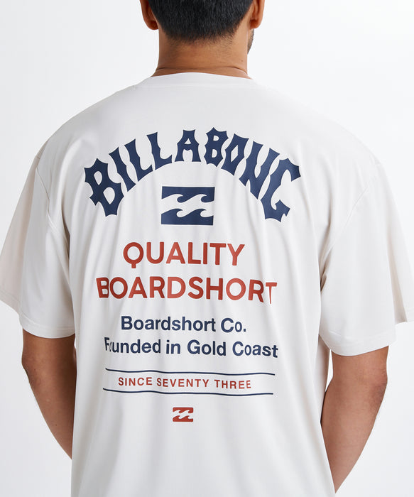 BILLABONG メンズ AIR DRY MESH TEE ラッシュガード 【2026年夏モデル】 WGY / XL