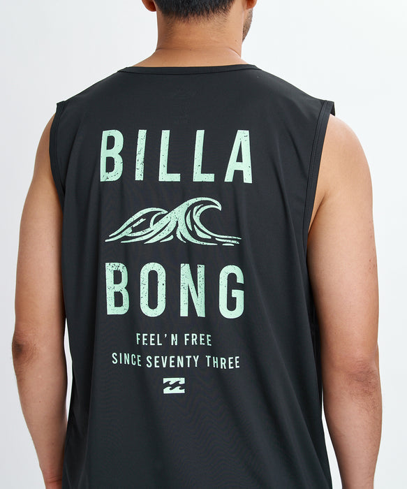 BILLABONG メンズ AIR DRY MESH TANK サーフタンクトップ 【2026年夏モデル】 BLK / XL