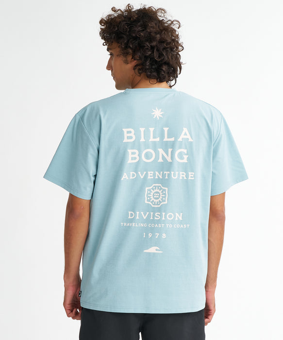 BILLABONG メンズ FIRMA STRETCH TEE サーフTシャツ 【2026年夏モデル】 ASH / XL