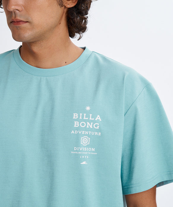 BILLABONG メンズ FIRMA STRETCH TEE サーフTシャツ 【2026年夏モデル】 ASH / XL