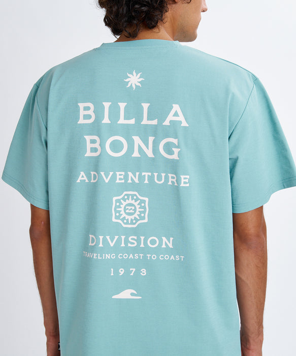 BILLABONG メンズ FIRMA STRETCH TEE サーフTシャツ 【2026年夏モデル】 ASH / XL