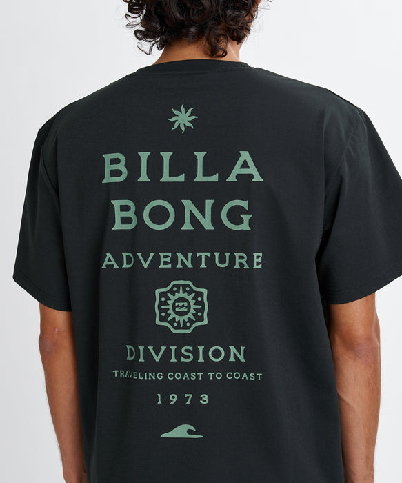 BILLABONG メンズ FIRMA STRETCH TEE サーフTシャツ 【2026年夏モデル】 BLK / XL