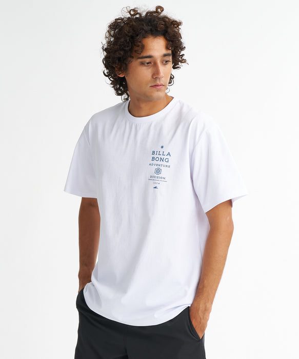 BILLABONG メンズ FIRMA STRETCH TEE サーフTシャツ 【2026年夏モデル】 WHT / XL
