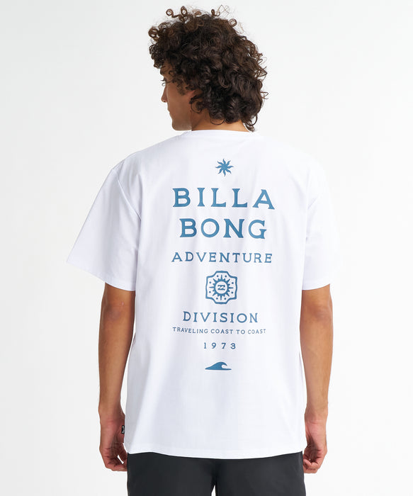 BILLABONG メンズ FIRMA STRETCH TEE サーフTシャツ 【2026年夏モデル】 WHT / XL