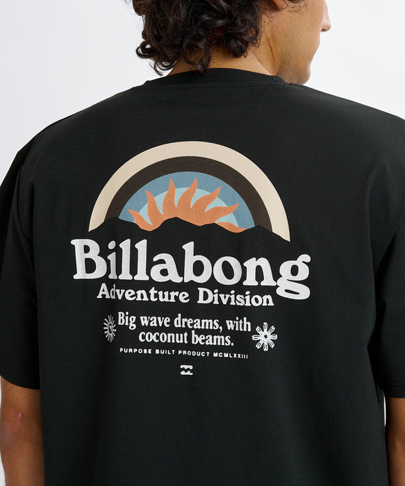 BILLABONG メンズ FIRMA STRETCH TEE サーフTシャツ 【2026年夏モデル】 BLK / XL