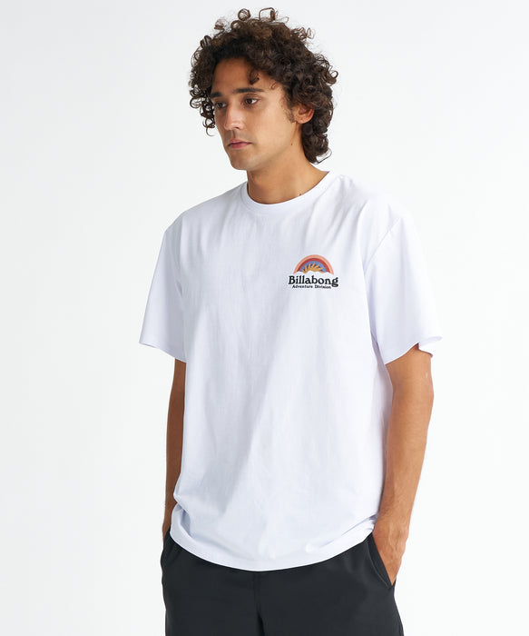 BILLABONG メンズ FIRMA STRETCH TEE サーフTシャツ 【2026年夏モデル】 WHT / XL