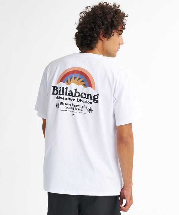BILLABONG メンズ FIRMA STRETCH TEE サーフTシャツ 【2026年夏モデル】 WHT / XL
