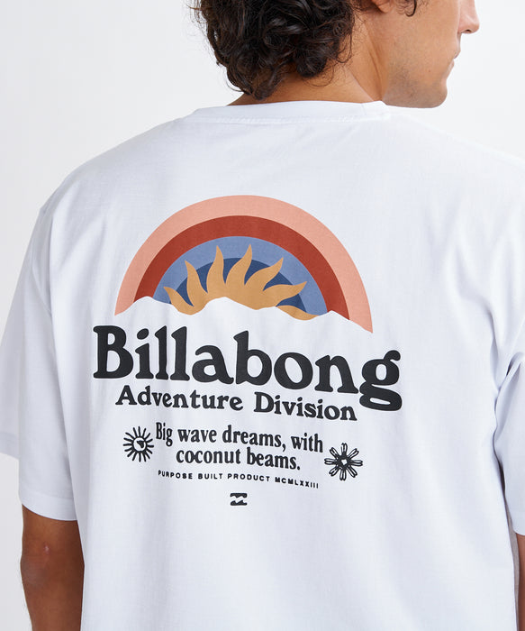 BILLABONG メンズ FIRMA STRETCH TEE サーフTシャツ 【2026年夏モデル】 WHT / XL