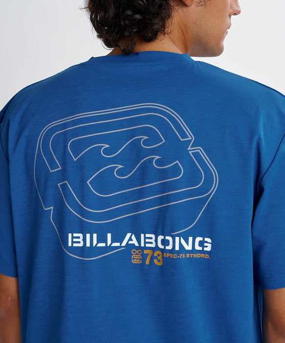 BILLABONG メンズ FIRMA STRETCH TEE サーフTシャツ 【2026年夏モデル】 BREW / XL