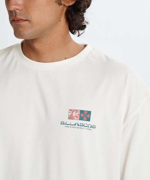 BILLABONG メンズ SOFFTY TEE サーフTシャツ 【2026年夏モデル】 CRM / XL