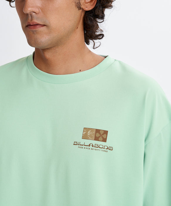 BILLABONG メンズ SOFFTY TEE サーフTシャツ 【2026年夏モデル】 VIG / XL