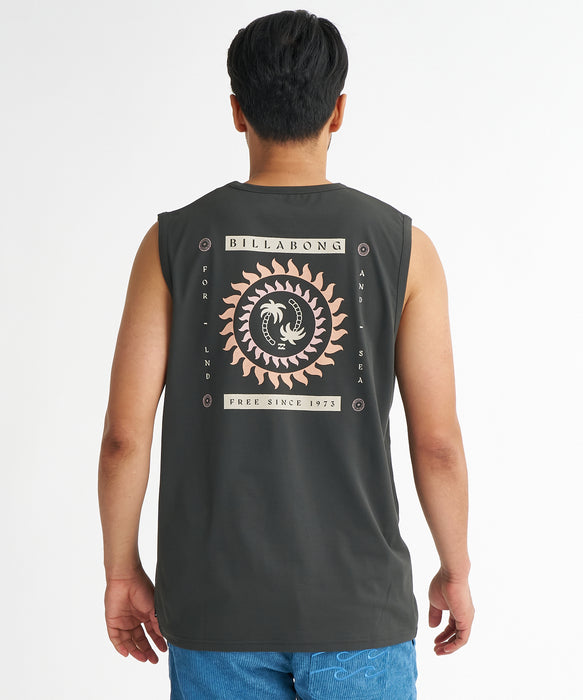 BILLABONG メンズ 【WIDE FIT】 SOFFTY TANK サーフタンクトップ