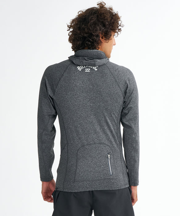 BILLABONG メンズ HOODED RASH 長袖ラッシュガード 【2026年夏モデル】 CGR / XL