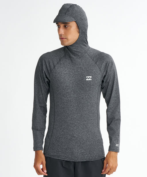 BILLABONG メンズ HOODED RASH 長袖ラッシュガード 【2026年夏モデル】 CGR / XL