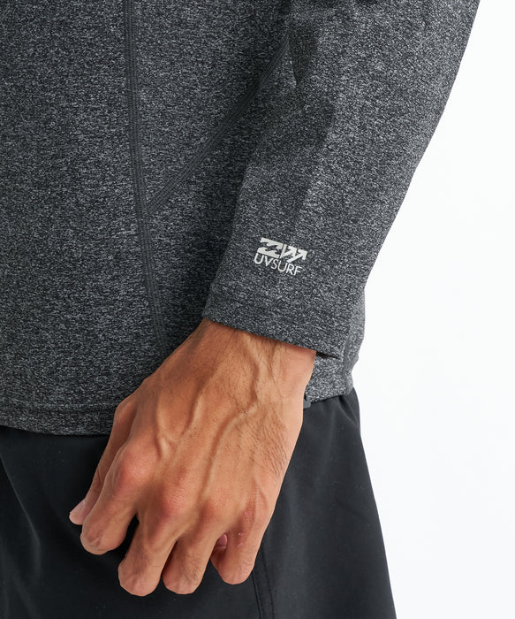 BILLABONG メンズ HOODED RASH 長袖ラッシュガード 【2026年夏モデル】 CGR / XL