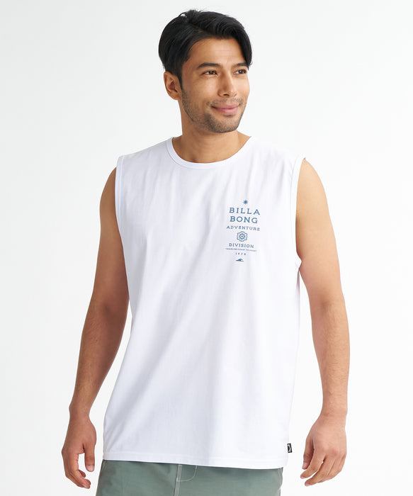 BILLABONG メンズ FIRMA STRETCH TANK サーフタンクトップ 【2026年夏モデル】 WHT / XL