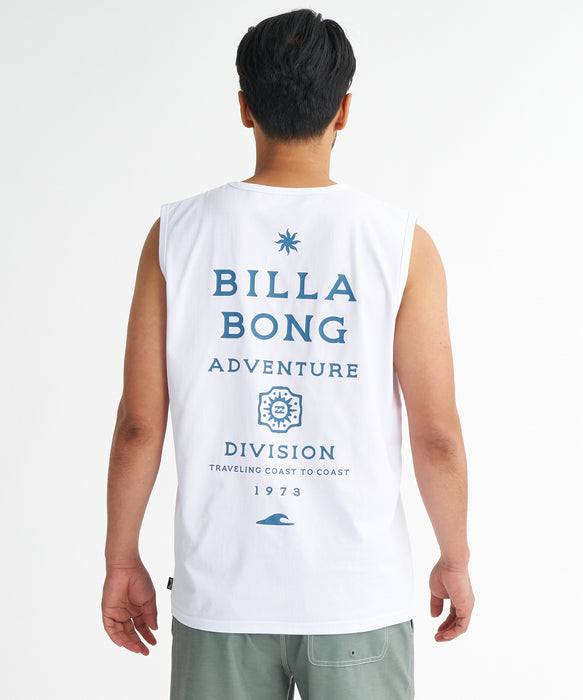BILLABONG メンズ FIRMA STRETCH TANK サーフタンクトップ 【2026年夏モデル】 WHT / XL