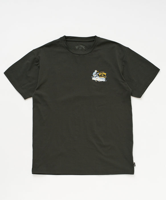 MEGABASS×BILLABONG】SURF FLEX Ｔシャツ BILLABONG メンズ 【MEGABASS×BILLABONG】 【OVER FIT】 MEGABASS SURF