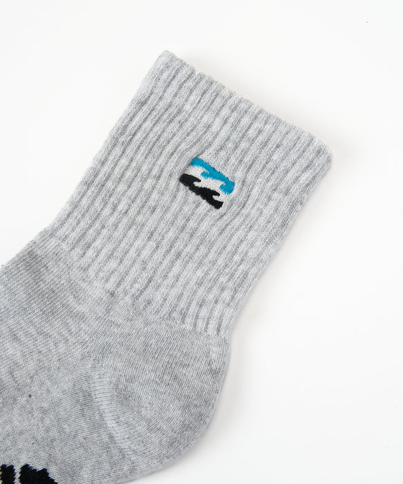 BILLABONG メンズ LOGO SOCKS ソックス 【2026年夏モデル】 GRH / F