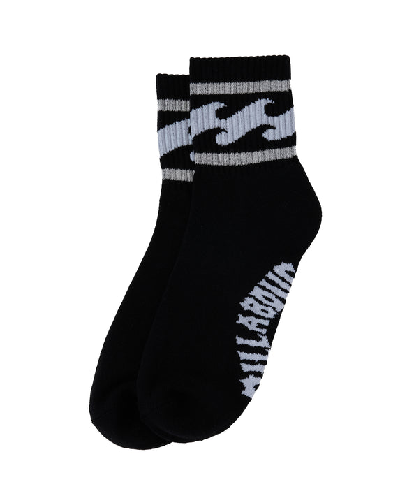 BILLABONG メンズ WAVE SOCKS ソックス 【2026年夏モデル】 BLK / F