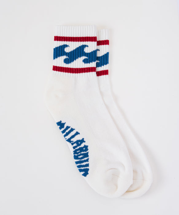 BILLABONG メンズ WAVE SOCKS ソックス 【2026年夏モデル】 TRI / F