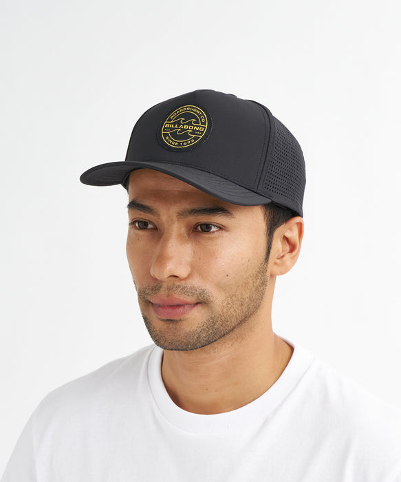 BILLABONG メンズ CROSSFIRE SNAPBACK キャップ 【2026年夏モデル】 BLK / F