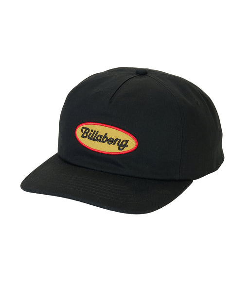 BILLABONG メンズ CAUTION SNAPBACK キャップ 【2026年夏モデル】 BLK / F