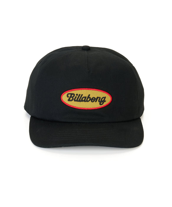 BILLABONG メンズ CAUTION SNAPBACK キャップ 【2026年夏モデル】 BLK / F