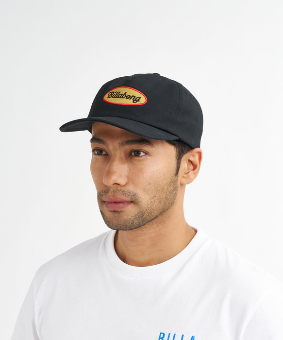 BILLABONG メンズ CAUTION SNAPBACK キャップ 【2026年夏モデル】 BLK / F