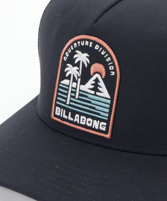 BILLABONG メンズ ADIV BP TRUCKER キャップ 【2026年夏モデル】 BLK / F