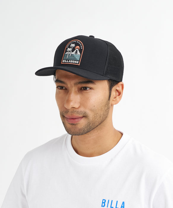 BILLABONG メンズ ADIV BP TRUCKER キャップ 【2026年夏モデル】 BLK / F
