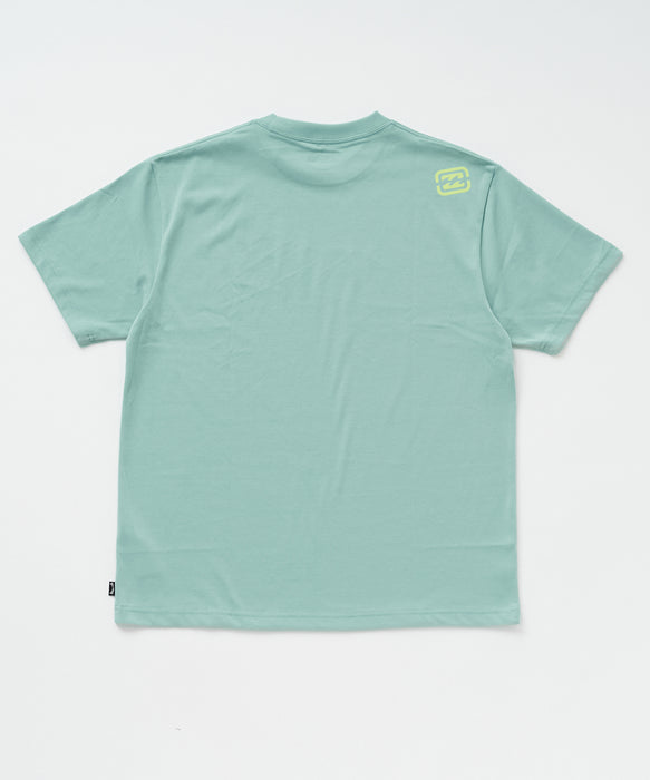 【直営店限定】BILLABONG メンズ スライスロゴ Tシャツ 【2026年夏モデル】